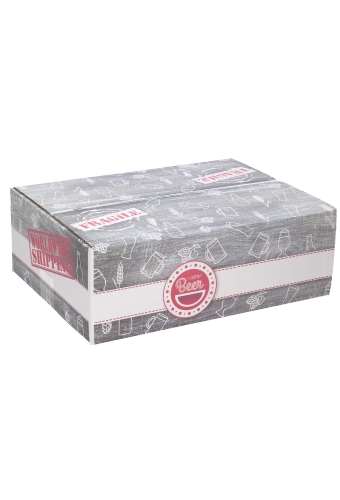 Bierverzenddozen Beer Deliver Box 39x29x13cm 15stuks