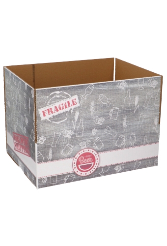 Bierverzenddozen Beer Deliver Box 39x29x13cm 15stuks