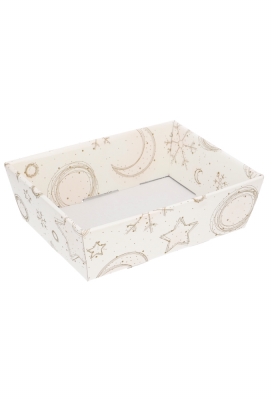 Geschenkdoos Korf Mera Wit Celestial Christmas 29x21x9cm 30stuks