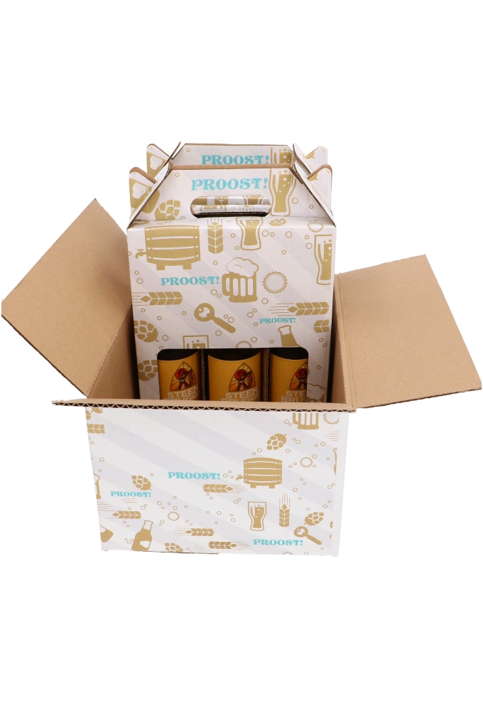 Geschenkdozen Proost 31x20x14cm 30stuks