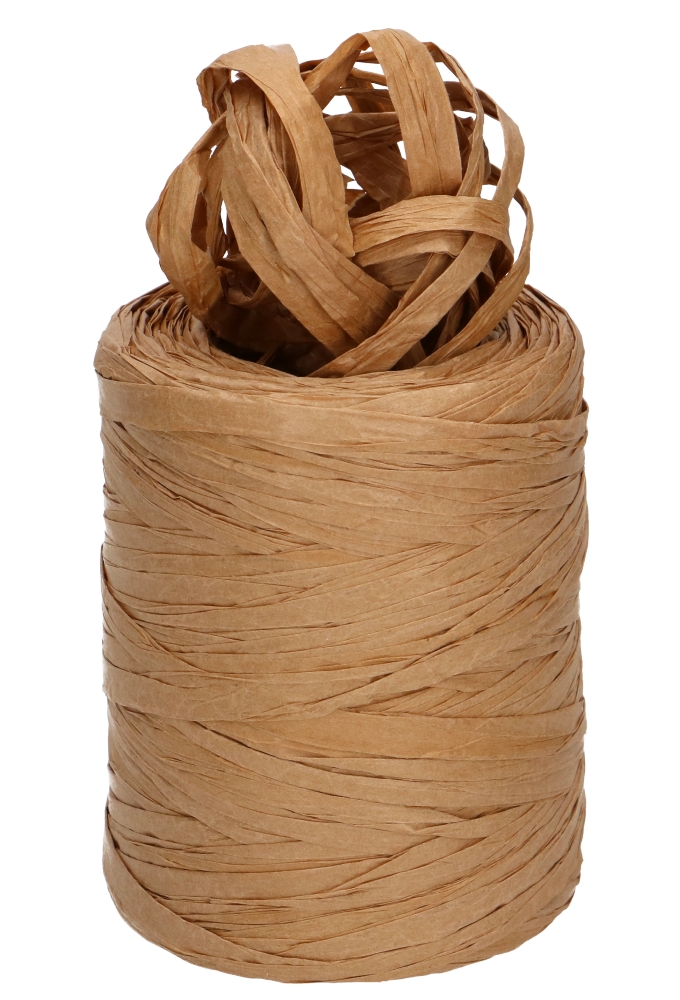 Raffia Papier Naturel 5 a 8 mm x 100 meter