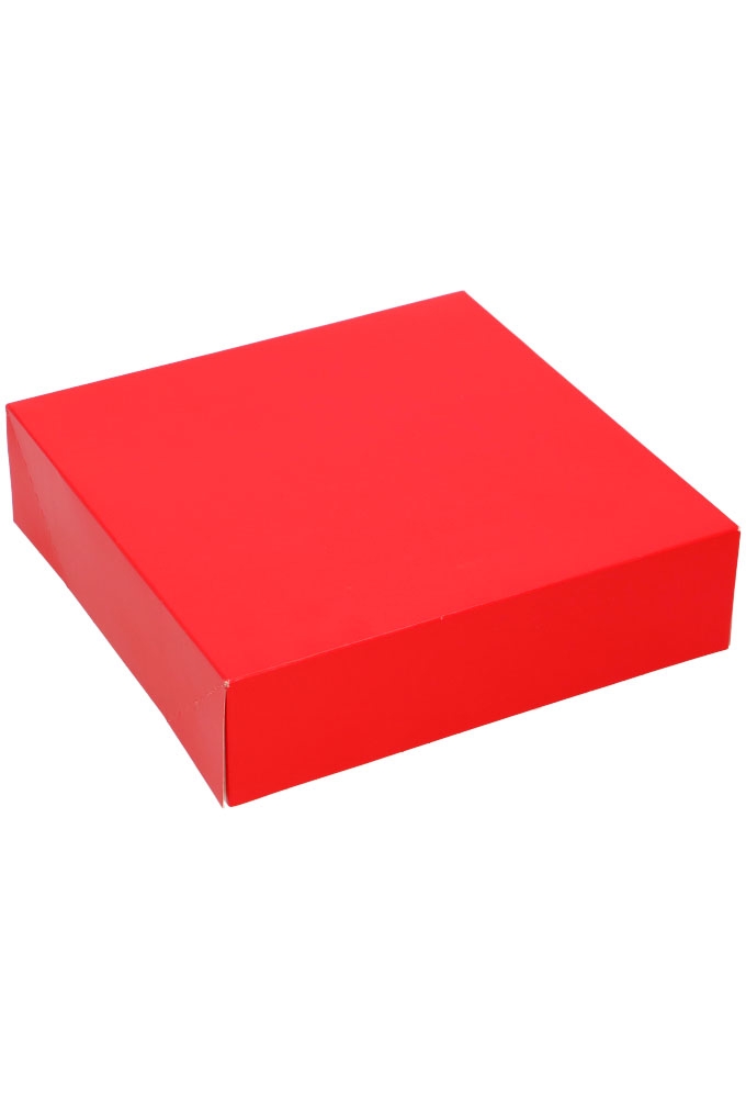 Kerstdoos Kransdoos Rood 22.7x22.7x6cm 100stuks