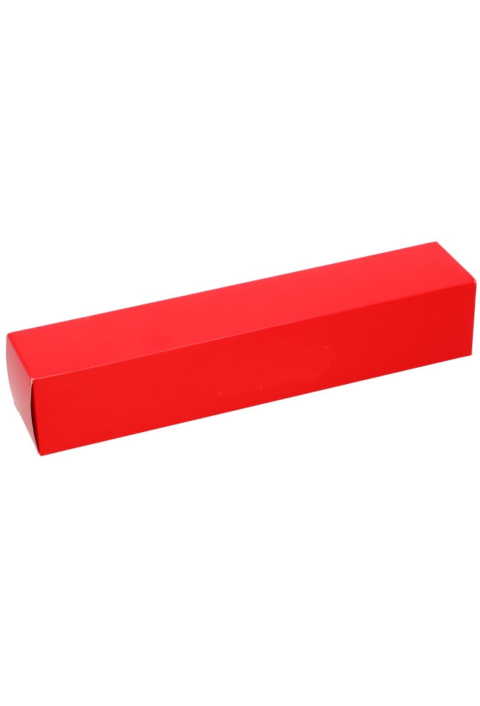 Kerstdoos Staafkoker Rood 6x6x32cm 100stuks