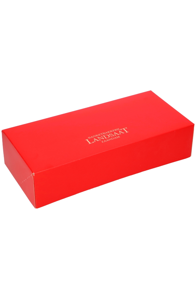 Kerstdoos Stoldoos Rood 26x12x7.5cm 100stuks OP IS OP