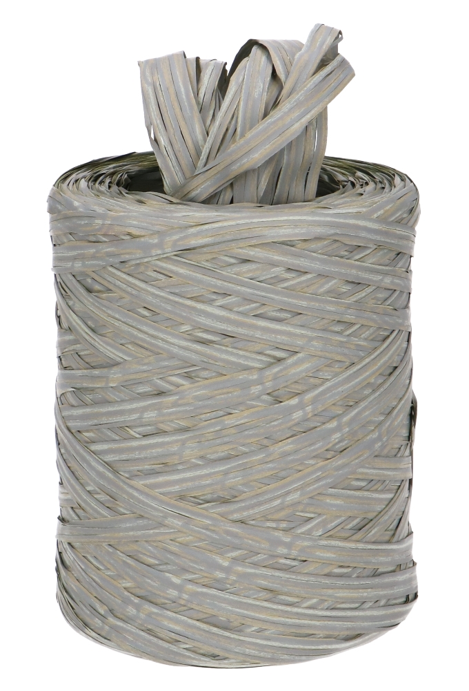 Raffia Linten Natural In De Kleuren Grijs Groen Bruin 5mm x 200meter