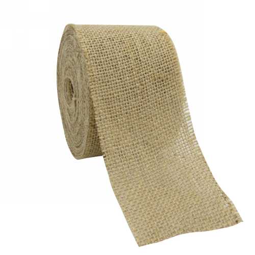 Geschenklint Jute Naturel Naturel 70mm x 8 meter