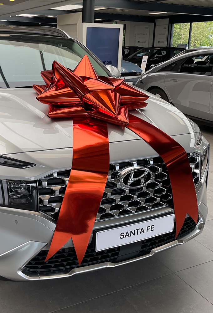 Autostrik Vienna Metallic Oranje d80cm+80cm Magnum Bows 