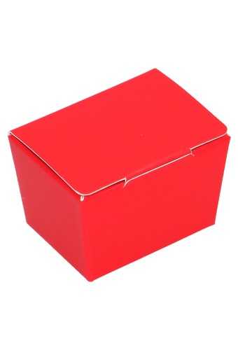 Bonbondoosjes Rood Nera Voor 1 Bonbons 4x3x3cm 25stuks OP is OP