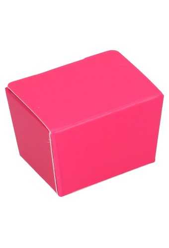 Bonbondoosjes Fuchsia Nera Voor 1 Bonbons 4x3x3cm 25stuks OP IS OP