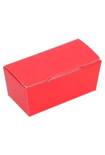 Bonbondoosjes Rood Nera Voor 2 bonbons 6.3x3x3cm 25stuks OP IS OP