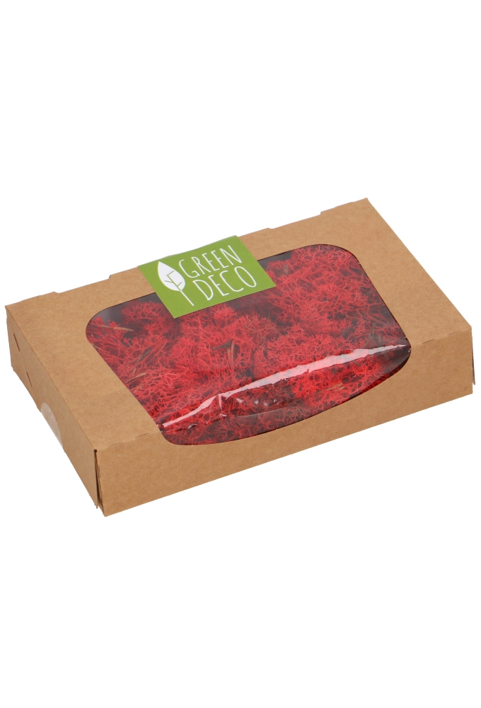 Mos Decoratie & Vullingmateriaal Reindeer Rood 40 gram