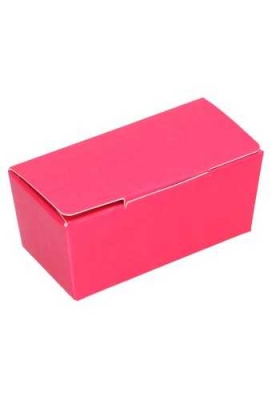 Bonbondoosjes Fuchsia Nera Voor 2 bonbons 6.3x3x3cm 25stuks OP IS OP