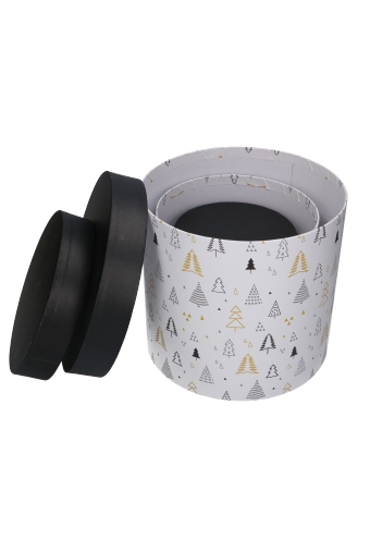 Kadodozen set van 3 Christmas Black & Gold met gratis trekstrikken