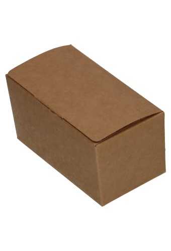 Bonbondoosjes Kraft Nera 125 gram 9.2x3.8x5cm 25stuks