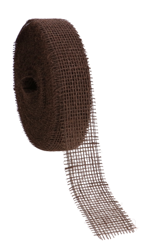 Geschenklint Jute Sizo Donker Bruin 50mm x 40meter Eco Line