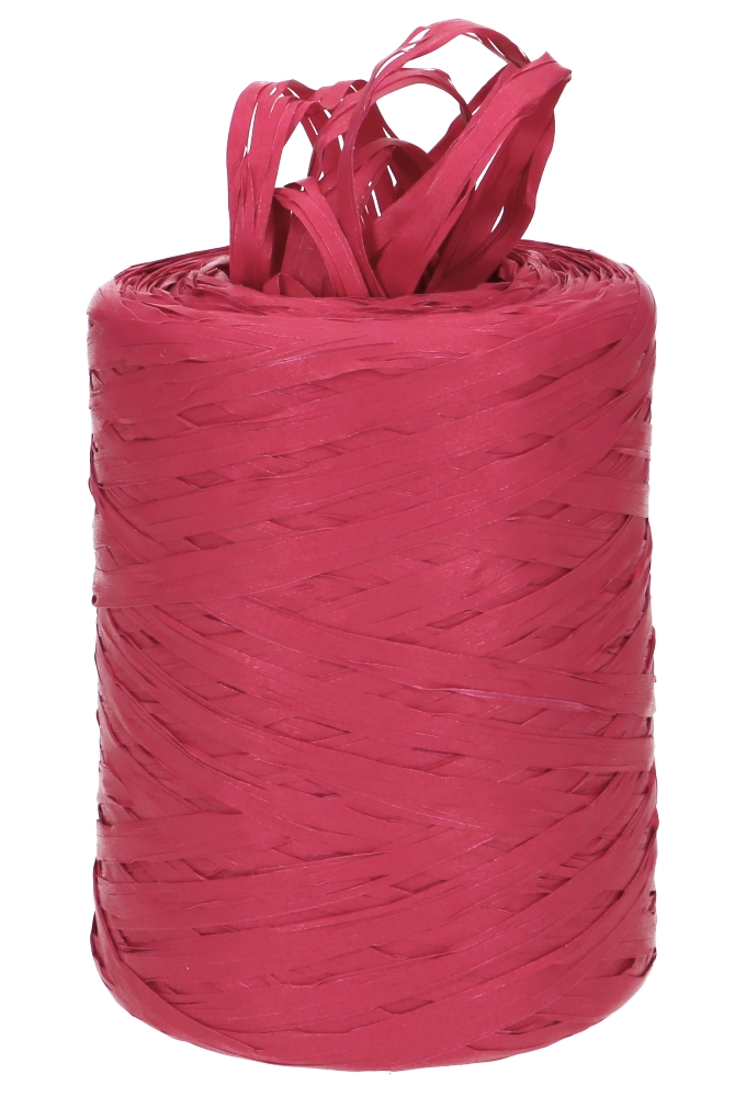 Raffia Linten Trend Magenta 5mm x 200 meter