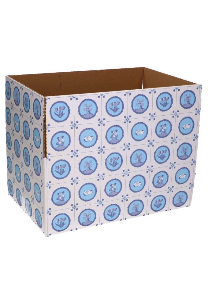 Geschenkdozen Delftsblauw 31x20x14cm 30stuks