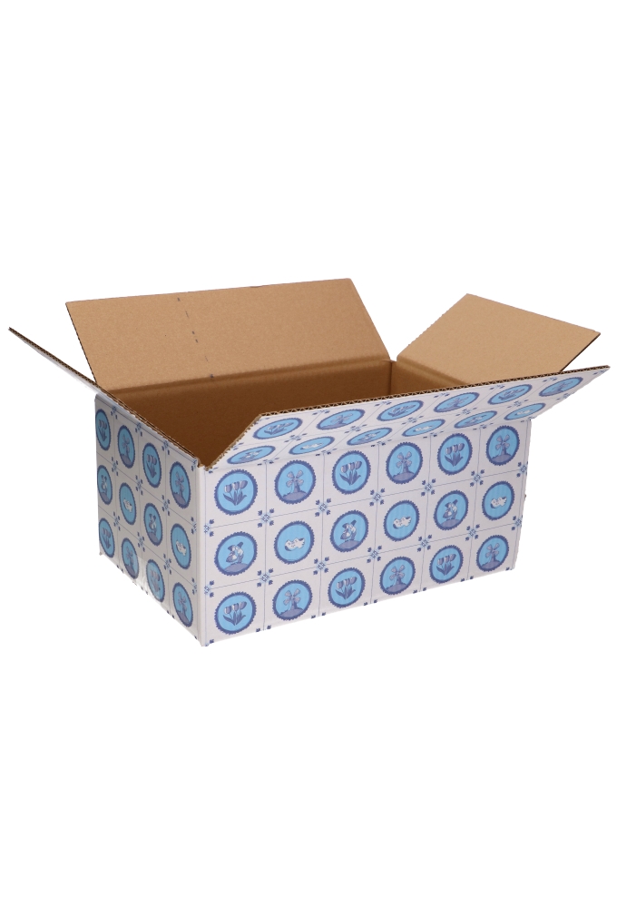 Geschenkdozen Delftsblauw 31x20x14cm 30stuks