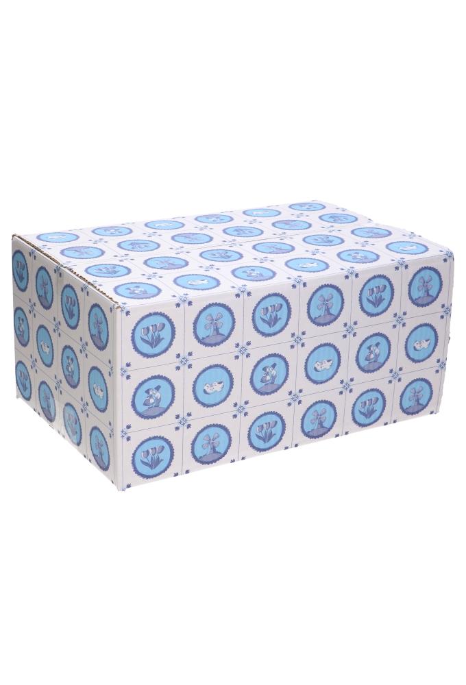 Geschenkdozen Delftsblauw 31x20x14cm 30stuks