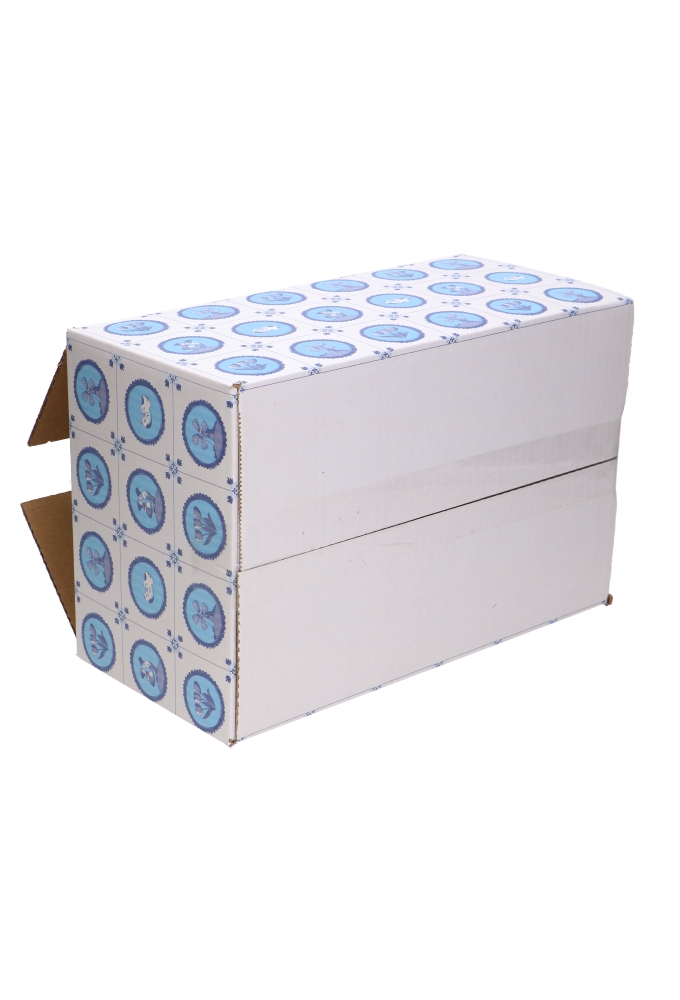 Geschenkdozen Delftsblauw 31x20x14cm 30stuks