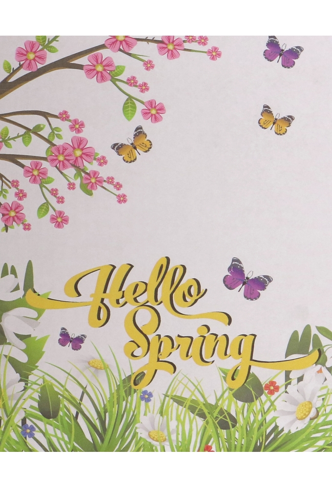 Geschenkdozen Hello Spring 39x29x13cm 15stuks