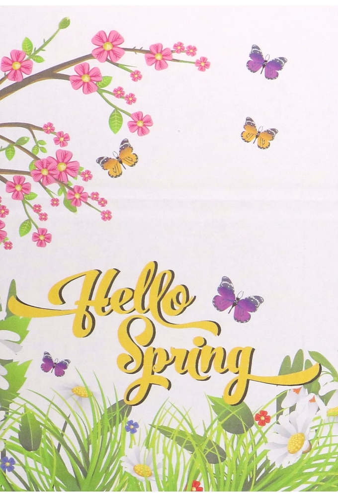 Geschenkdozen Hello Spring 31x20x14cm 30stuks