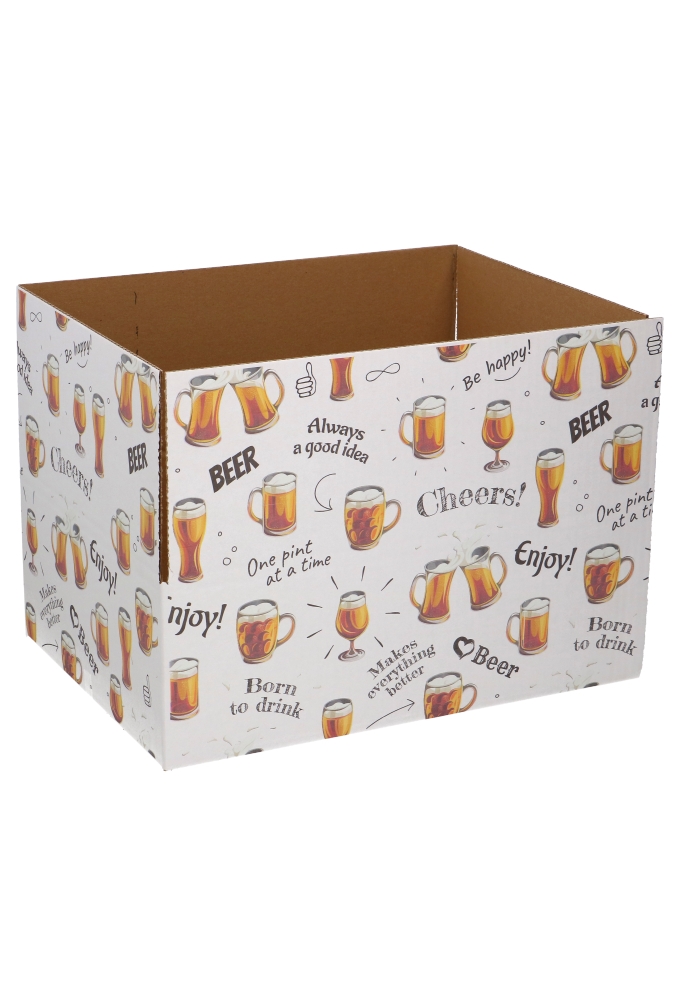 Geschenkdozen Cheers Beer 39x29x13cm 15stuks