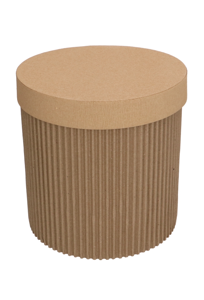 Geschenkdozen The Prestige Rib Box Naturel 21x21cm 1stuks Geschenkdozen The Prestige Rib Box Naturel 21x21cm 1stuks