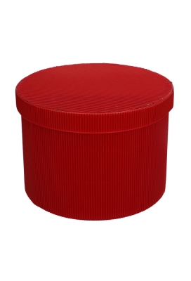 Geschenkdozen The Prestige Rib Box Red 25x17.5cm 1stuks Geschenkdozen The Prestige Rib Box Red 25x17.5cm 1stuks