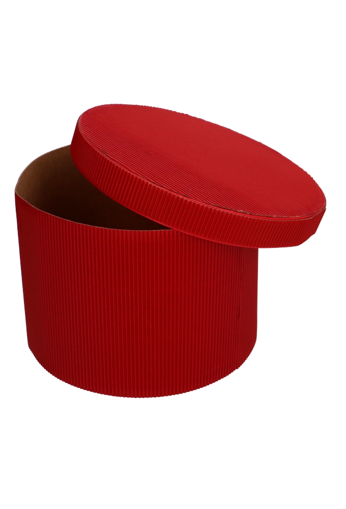 Geschenkdozen The Prestige Rib Box Red 25x17.5cm 5stuks 