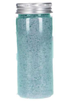 Plastic Potje Met Zilveren Schroefdeksel 4x10cm inhoud 95ml  6stuks