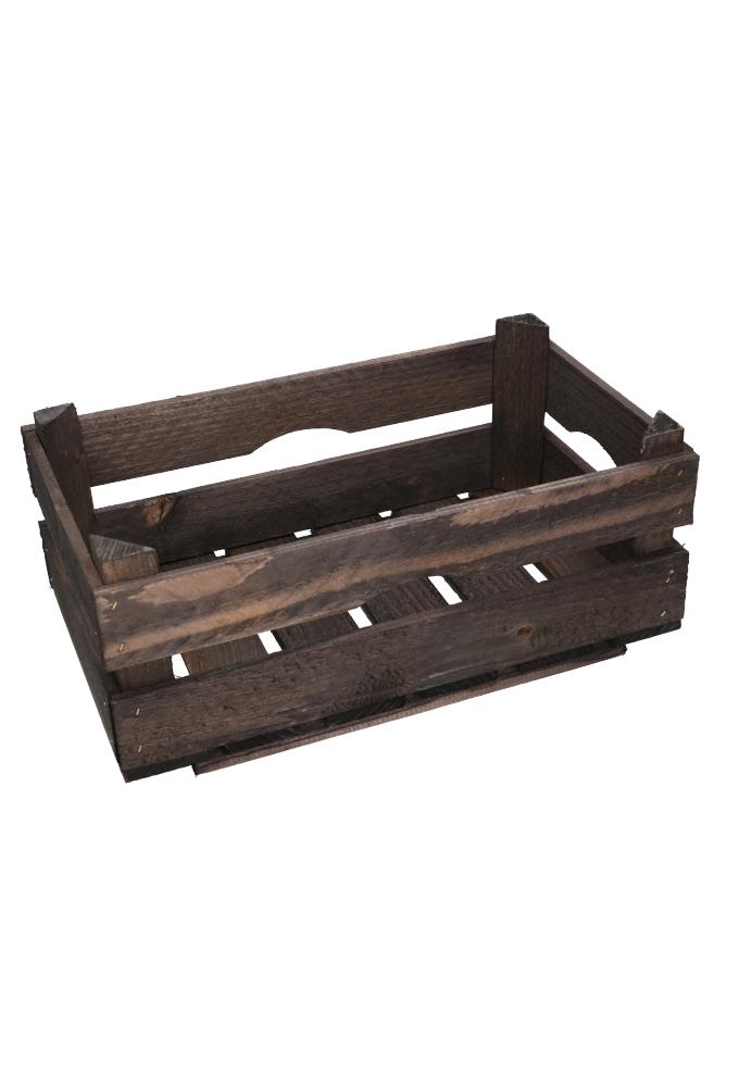 Veilingkist Oud Hout 34x20x14cm 10stuks