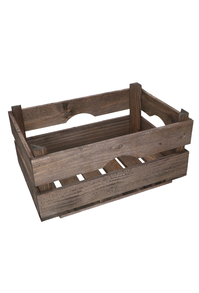 Veilingkist Oud Hout 40x26x18cm 4stuks