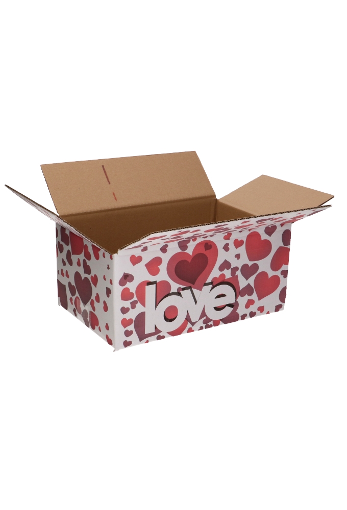 Geschenkdozen Love 31x20x14cm 30stuks