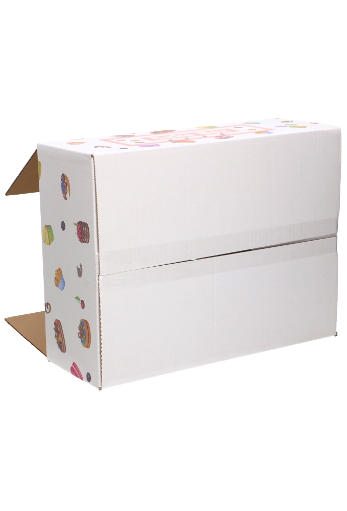 Geschenkdozen Cake Box 39x29x13cm 15stuks