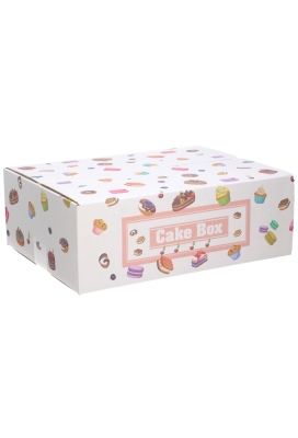 Geschenkdozen Cake Box 39x29x13cm 15stuks