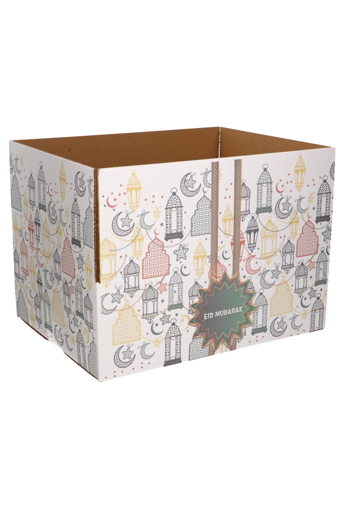 Geschenkdozen Ramadan Suikerfeest Eid Mubarak Maan 39x29x13cm 15stuks