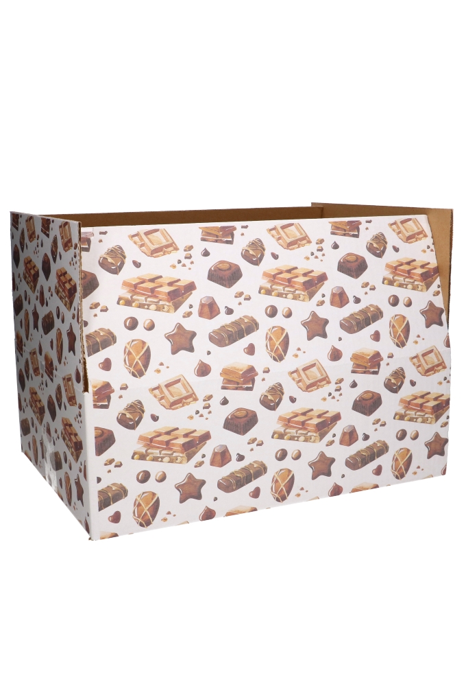 Geschenkdozen Chocolade 39x29x13cm 15stuks