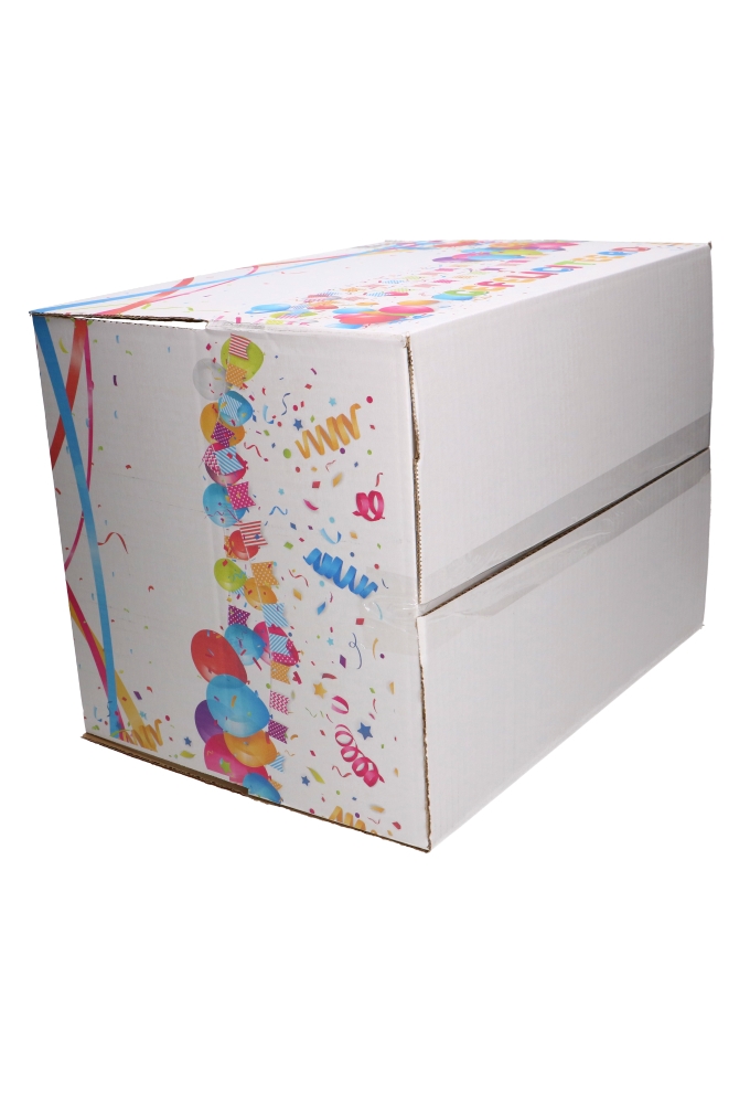 Geschenkdozen Gefeliciteerd 39x29x13cm 15stuks