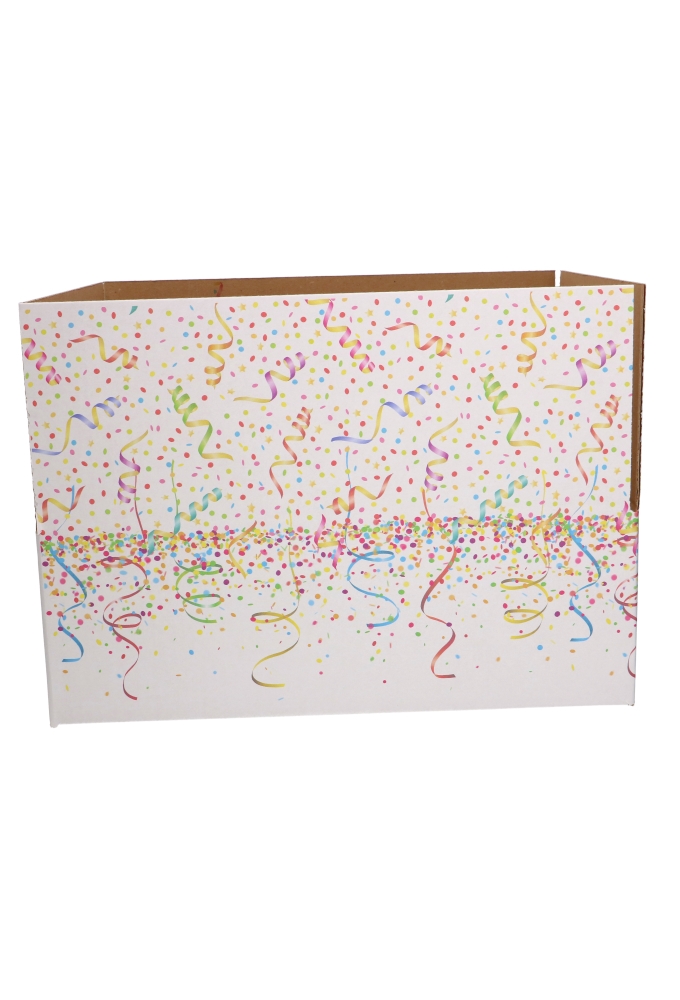 Geschenkdozen Confetti 39x29x13cm 15stuks