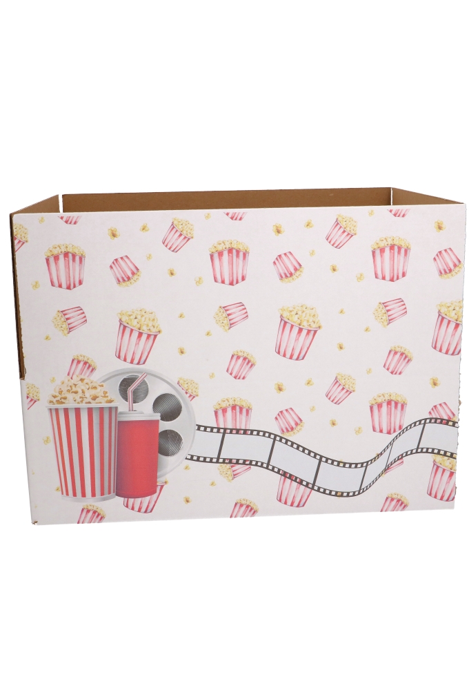 Geschenkdozen Film & Popcorn 39x29x13cm 15stuks