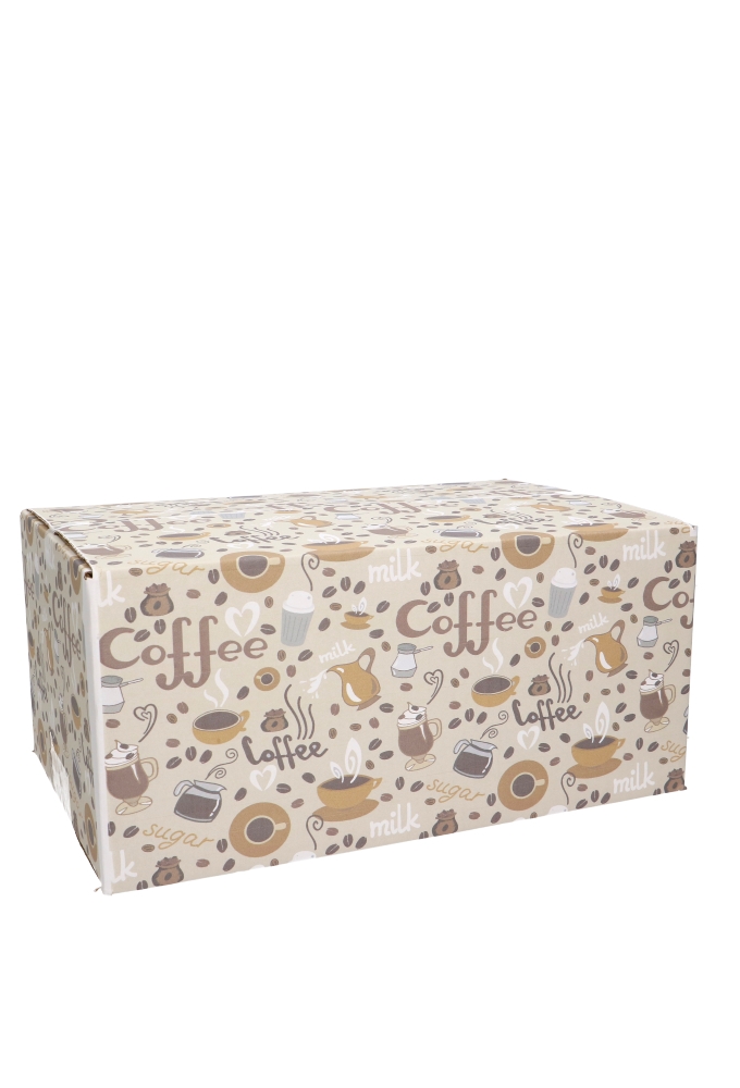 Geschenkdozen Coffee & Milk and Sugar 31x20x14cm 30stuks