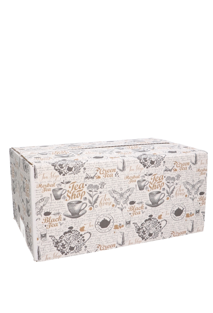 Geschenkdozen Tea Shop 31x20x14cm 30stuks