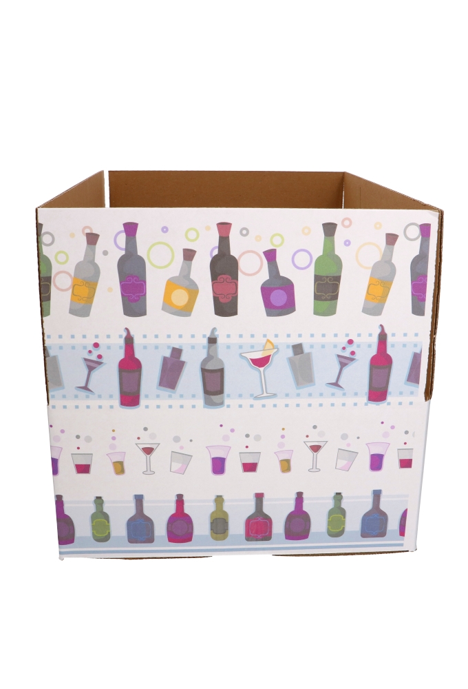 Geschenkdozen Alcoholic Drinks 39x29x13cm 15stuks