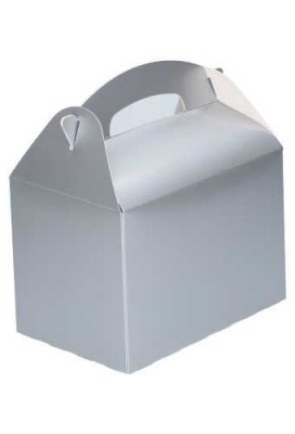 Draagdoos Lunchbox Danau Zilver 17.3x11.4x12.3cm 25st