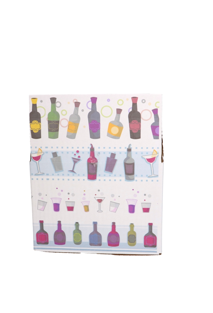 Geschenkdozen Alcoholic Drinks 31x20x14cm 30stuks