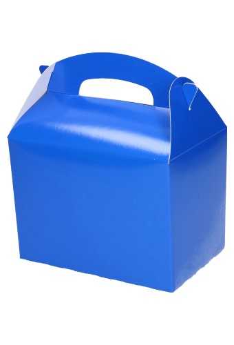 Draagdoos Lunchbox Danau Blauw 295gram Karton 17.3x11.4x12.3cm 25stuks