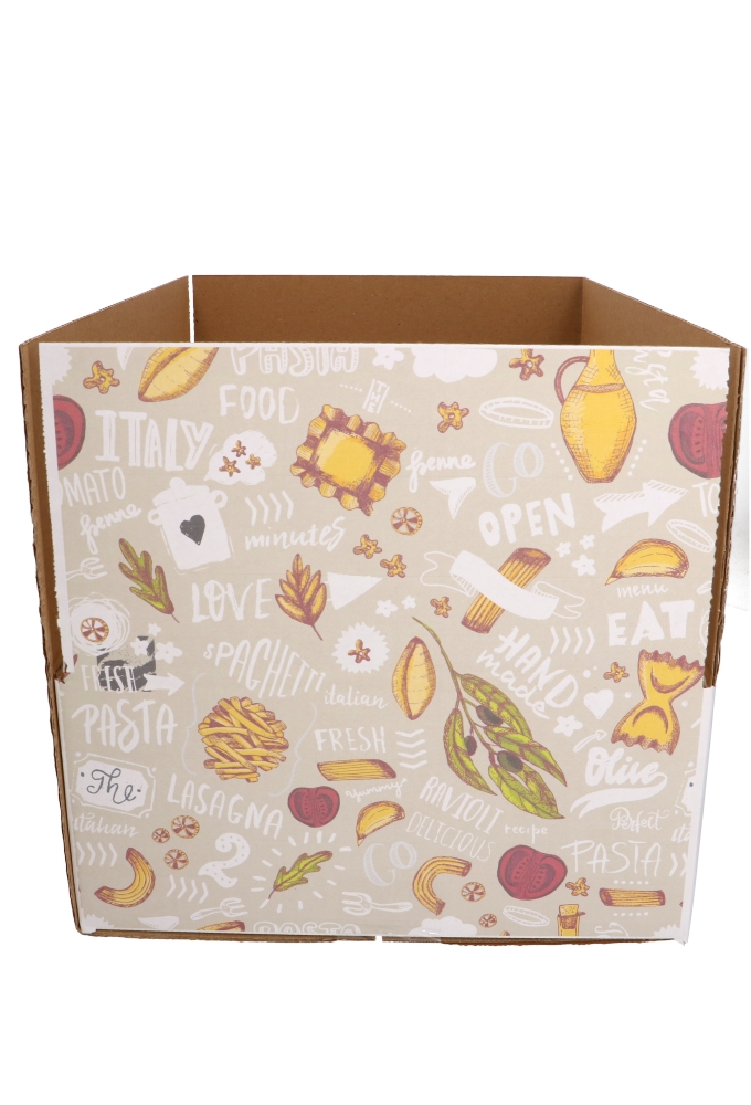 Geschenkdozen Italie Pasta 39x29x13cm 15stuks