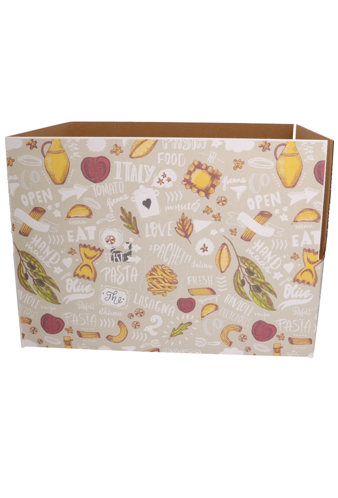 Geschenkdozen Italie Pasta 39x29x13cm 15stuks