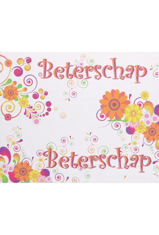 Geschenkdozen Beterschap Bloemen 31x20x14cm 30stuks